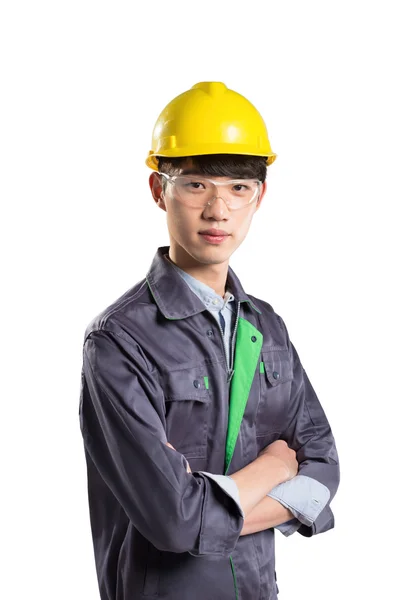 Молодой азиатский техник — стоковое фото