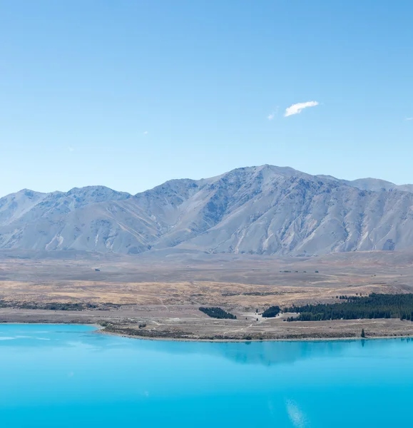 Landscape of lake in New Zealand — Stock Photo, Image