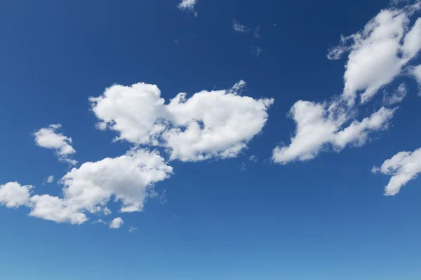 Nubes Blancas Cielo Azul Día Verano Nueva Zelanda —  Fotos de Stock