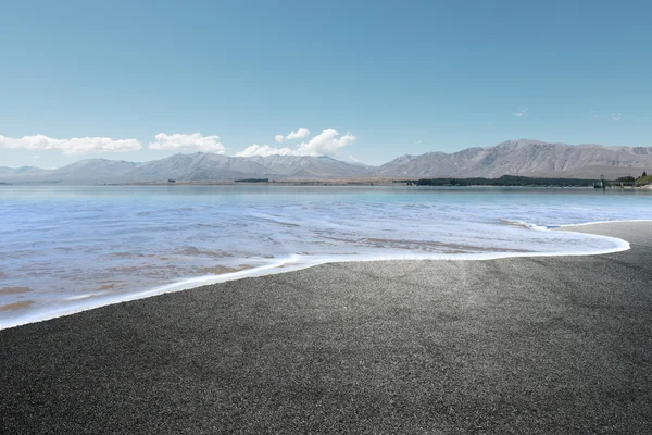 Краєвид озера в Новій Зеландії — стокове фото