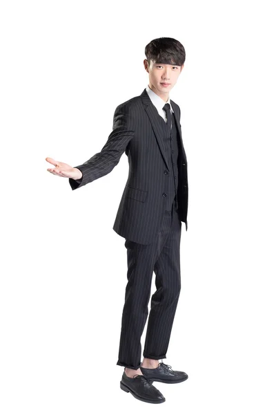 若いハンサムなアジア系のビジネスマン — ストック写真