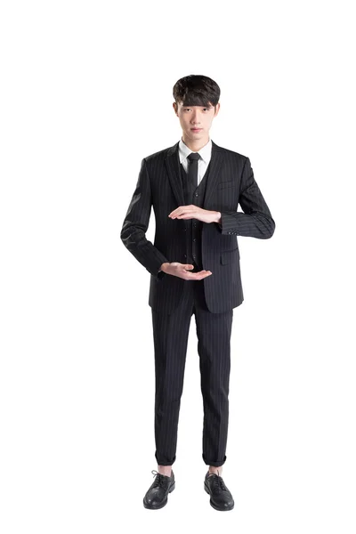 Jeune beau asiatique homme d'affaires — Photo