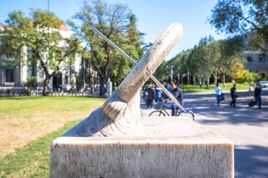 taş Tsinghua Üniversitesi'nde Zamanlayıcı antika