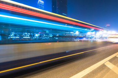 trafik yol ve binaların Pekin