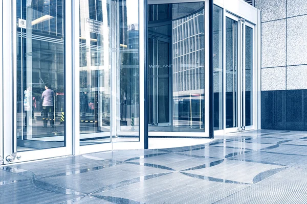 Entrance of modern office building — Stock Photo, Image