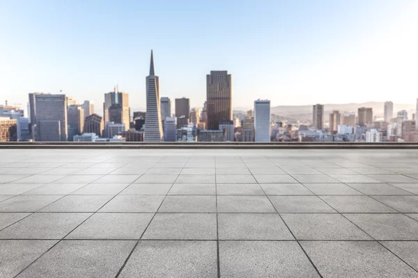 cityscape ve San Francisco manzarası ile kat