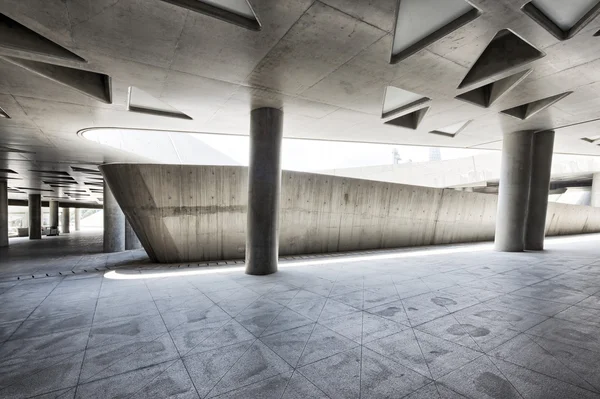 Véranda au rez-de-chaussée du Grand Théâtre de Guangzhou — Photo