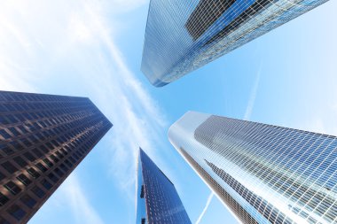 Los Angeles'ta modern ofis binaları 