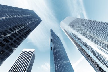 Los Angeles'ta modern ofis binaları 