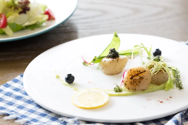 Delicious food on table — Stock Photo, Image