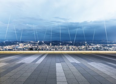 kat, istihbarat cityscape ve Seattle'nın manzarası