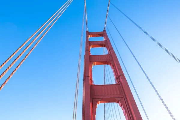 Close-up of Gold Gate Bridge — Stock Photo, Image