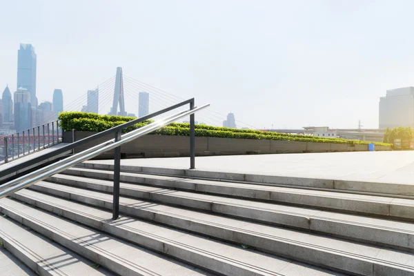 都市の景観と重慶のスカイライン空床 — ストック写真