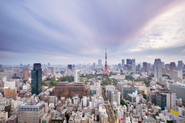 manzarası ve romantizm gökyüzünde cityscape