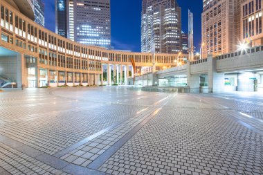 kat ofis binaları şehir Tokyo ile
