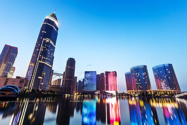 Modern office buildings in Hangzhou — Stock Photo, Image