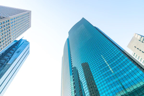 Modern office buildings in downtown of Tokyo — Stock Photo, Image