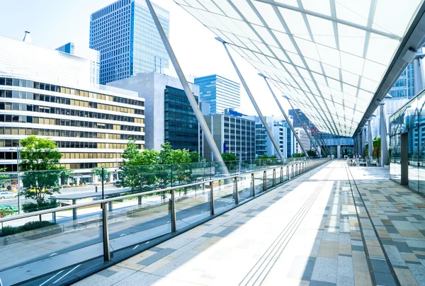 Edificios de oficinas modernos en el centro de Tokio —  Fotos de Stock