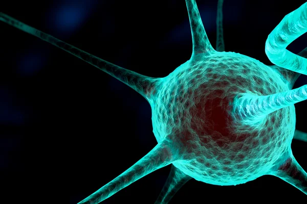 3D sinir hücresi — Stok fotoğraf