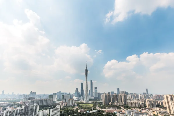 Paysage urbain et skyline de Guangzhou — Photo