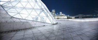 Cityscape ve San Francisco yerden manzarası 