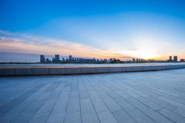 Cityscape and skyline of Harbin from floor — Stock Photo, Image