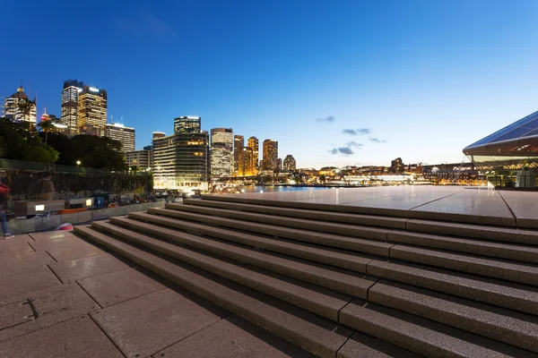 Marches et paysage urbain à Sydney — Photo