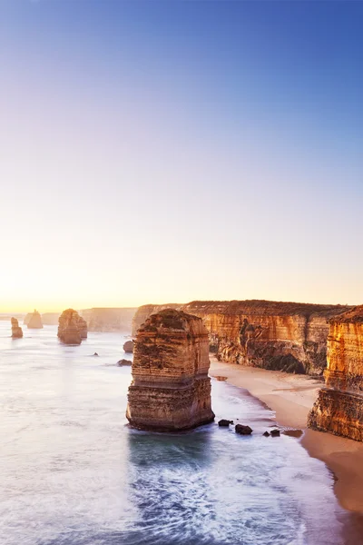 Los Doce Apóstoles Australia, Victoria, Port Campbell, Elevado —  Fotos de Stock