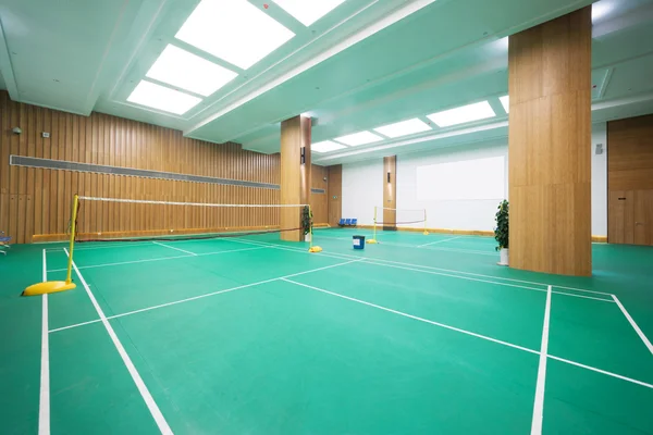 Bright Badminton Court — Stock Photo, Image