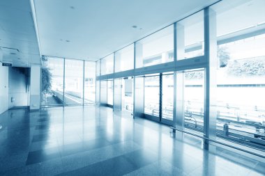 Office, cam, giriş, kapı, iç, Bina, lobi, modern