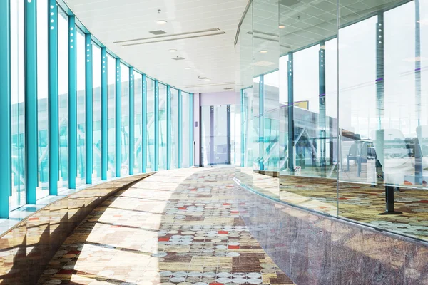 Modern building corridor interior — Stock Photo, Image