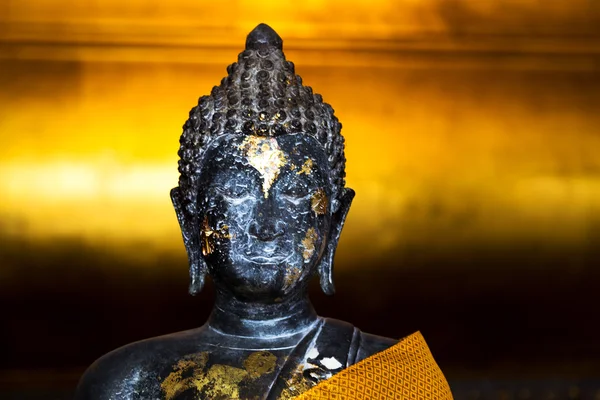 Ancient buddha sculpture detail — Stock Photo, Image