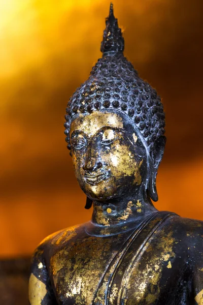 Bouddha antique sculpture détail — Photo