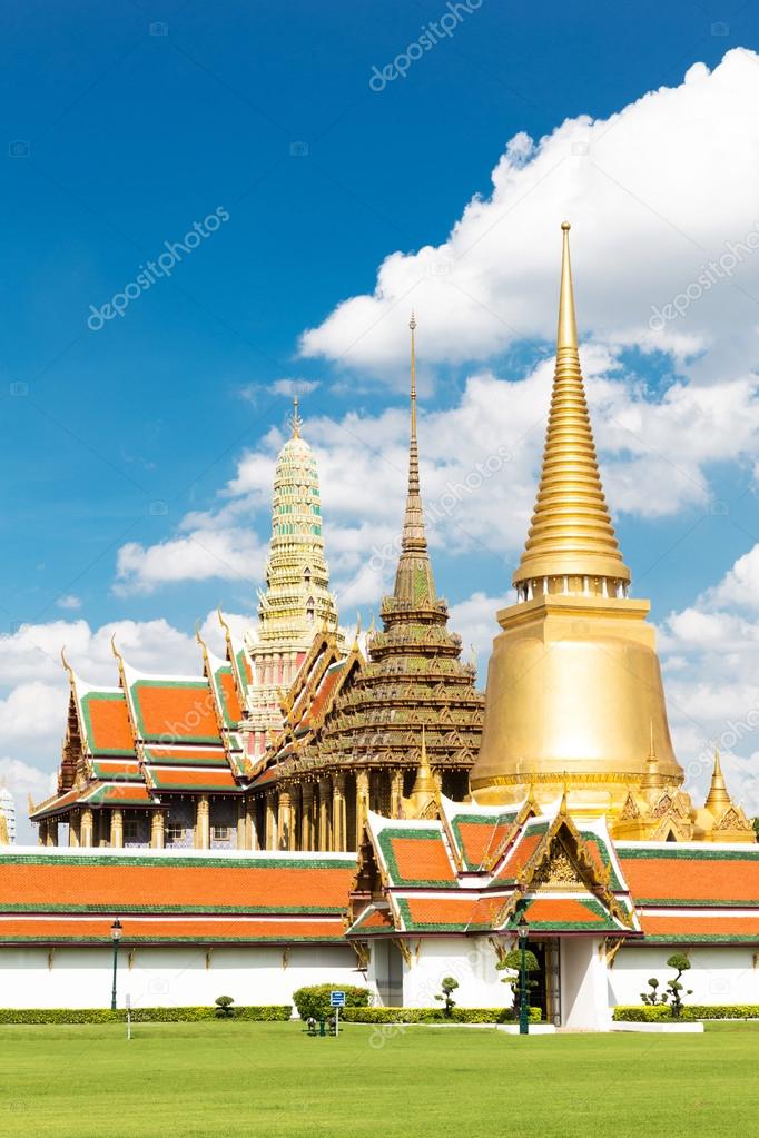 Thailand traditional temple landscape