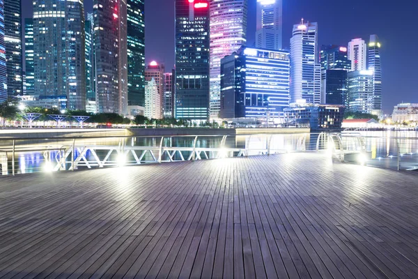 Night view of prosperous city — Stock Photo, Image