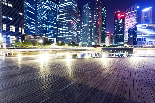 Night view of prosperous city — Stock Photo, Image