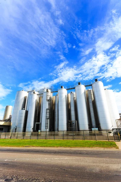 Kemisk fabrik — Stockfoto