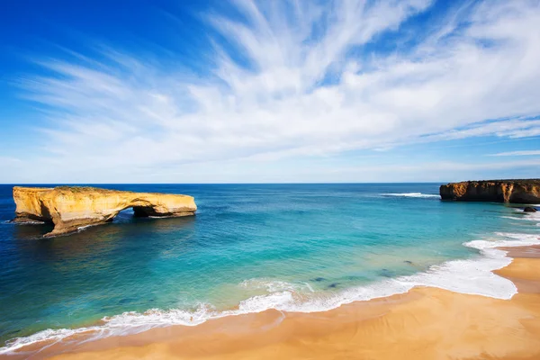 Costa e paisagem marinha na ponte de Londres — Fotografia de Stock