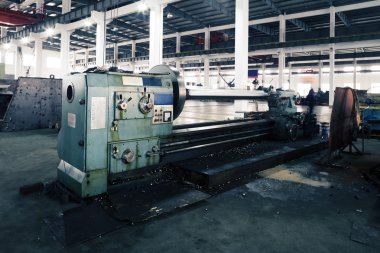 Modern mekanizması fabrika iç 