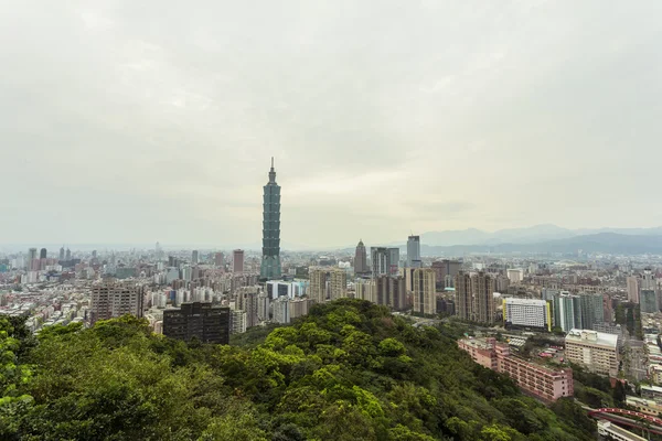 Panoramic cityscape — Stock Photo, Image