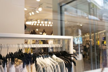 Modern moda salonu iç 