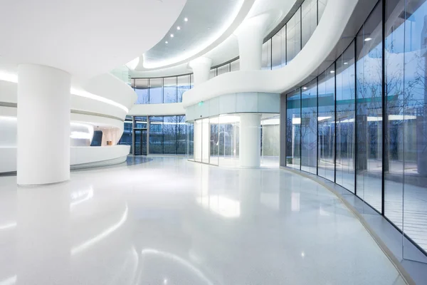 Futurista moderno edificio de oficinas interior —  Fotos de Stock