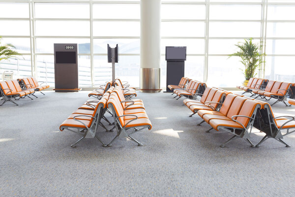 Airport waiting hall
