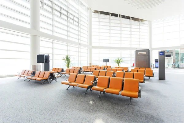 Airport waiting hall — Stock Photo, Image