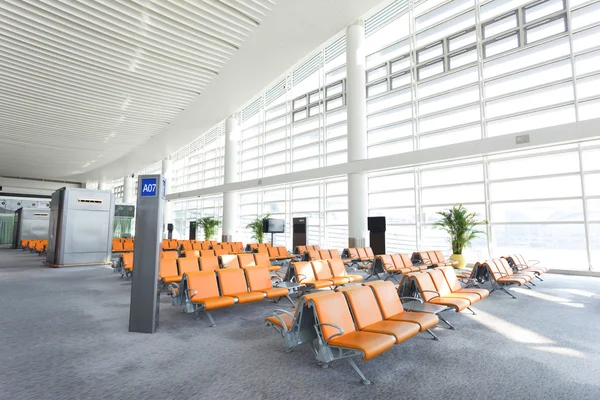 Wartehalle am Flughafen — Stockfoto