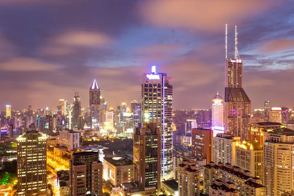 Modern city skyline Shanghai — Stock Photo, Image