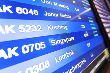 Havaalanında ekran kartı