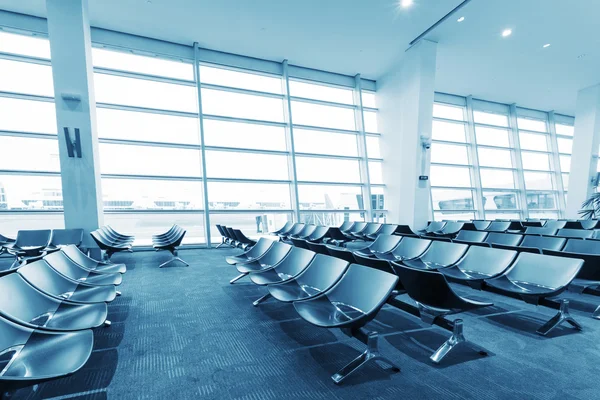 Chairs in waiting hall — Stock Photo, Image