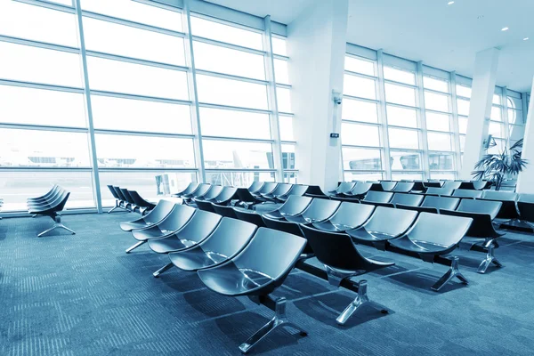 Chairs in waiting hall — Stock Photo, Image