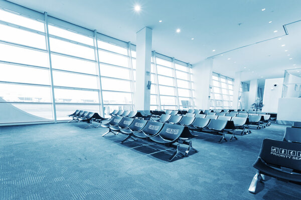 Chairs in waiting hall